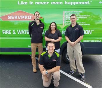 Our Marketing Team in 2017, team member at SERVPRO of Tri-County