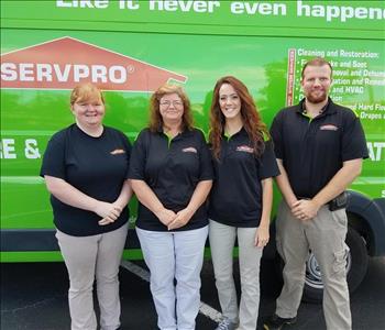 Our Detail Team in 2017, team member at SERVPRO of Tri-County
